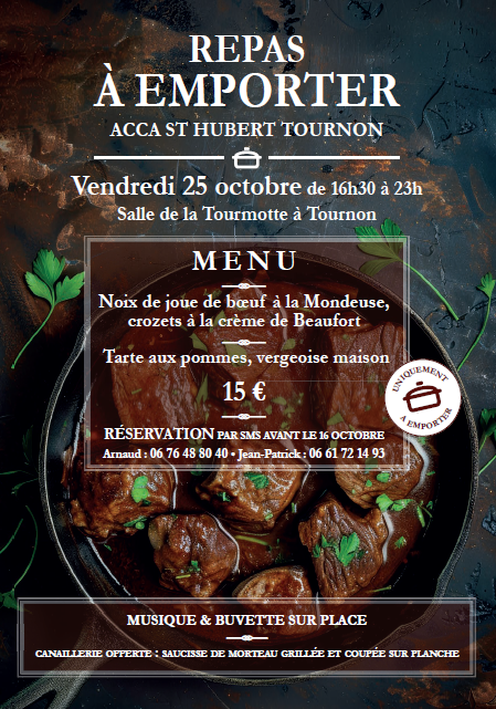 ACCA ST HUBERT TOURNON